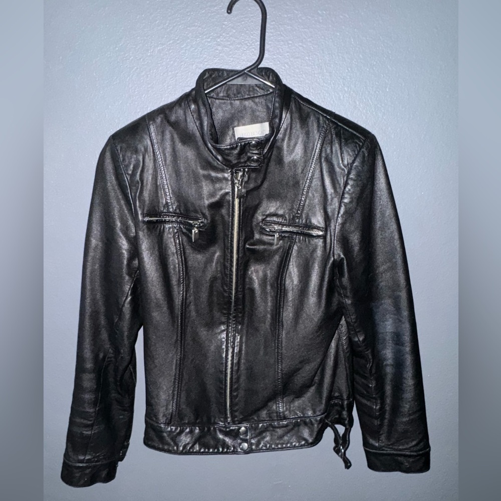 Hugo Buscati authentic leather jacket